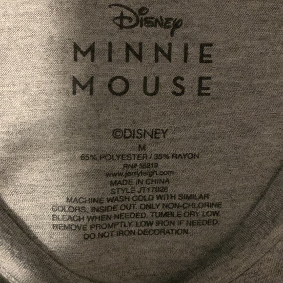 DISNEY MINNIE mouse T-shirt, size M - Picture 4 of 6